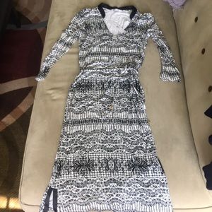 DownEast Metropolis Dress - Paisley Stripe